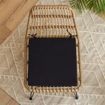 Подушка для сидения IDIMEX, 40x40x3 см, черный - фото 4