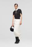 Юбка KARL LAGERFELD KARL STUDIO BLAZER SKIRT, White - фото 2