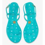 Monogram Jelly Sandals MCM, Natural - фото 5