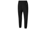 Брюки downtown small logo pants 'black white' Puma, черный - фото 2
