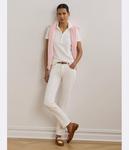 Рубашка поло Regular fit Lauren Ralph Lauren, белый - фото 2