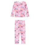 Люксовые пижамы из хлопковой смеси с принтом Molo, Itty Bitty Blush - фото