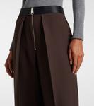 Морские брюки широкого кроя Khaite, Bark Brown - фото 4