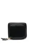 Кошелек на молнии Comme Des Garçons Wallet, черный - фото