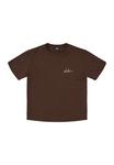 Футболка Dr.Denim BACE TEE, Chocolate Small Script/Brown - фото 9