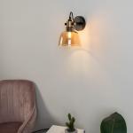 KOSILUM Настенный светильник Linz, янтарный, 25 см - фото 5