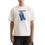 Футболка Cotton с принтом Hand ADER ERROR, Ecru - фото