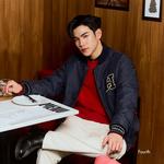 Новогодний свитшот мужской Tommy Hilfiger, красный - фото 7