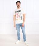 Футболка Токио коллаж Regular fit Guess Jeans, белый - фото 2
