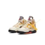 Кроссовки 5 x off-white retro sp 'sail' Air Jordan, мультиколор - фото 3