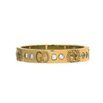 GUCCI Кольцо Icon Rings Unisex Gold - фото 5