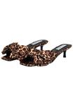 Текстильные мюли Steve Madden, цвет leopard - фото 4