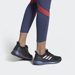 Кроссовки женские Solarboost 19 Low-top, черные/белые Adidas - фото 7