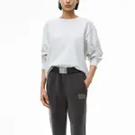 Футболка унисекс серая Alexander Wang, серый - фото 4