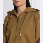 Толстовка свободного кроя Trussardi, хаки - фото 4