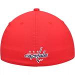 Мужская кепка adidas Red Washington Capitals 2021 раздевалка AEROREADY Flex Hat - фото 4