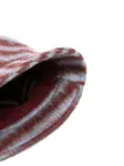 Полосатая панама с логотипом Marni, красный - фото 2