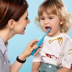 Синие насадки для зубных щеток, 2 шт./1 упаковка. Smiley Kids - фото 2