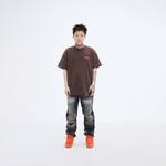 BURNIN Футболка унисекс, Коричневый - фото 10