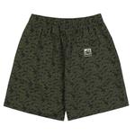 Шорты Pleasures Leaf Jacquard Shorts, Dark Olive - фото 2