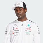 Футболка Performance ADIDAS PERFORMANCE MERCEDES - AMG PETRONAS FORMULA ONE TEAM DRIVER, белый - фото 4