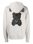 Худи Teddy Bear Moschino, серый - фото 2