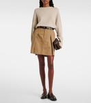 Кашемировый свитер Monili Brunello Cucinelli, Rustic Beige - фото 2