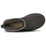 Ультра мини ботильоны женские UGG, серый - фото 5