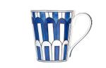 Кружка HERMES, синий - фото