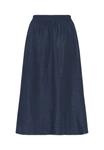Юбка Kaffe ELLEN MIDI, Mood Indigocc/Dark Blue - фото 6