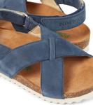 Замшевые сандалии Groot Pom d'Api, Nubuck Marine - фото 5