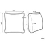 Декоративная подушка Beliani, синий - фото 3