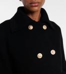 Шерстяная и кашемировая куртка Jardin des Orangers, черный - фото 4