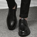 Повседневные мужские туфли черные экстравагантные - фото 6