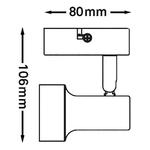 Настенный светильник Briloner Sub - фото 2