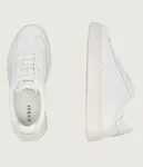 Кожаные кроссовки Plaza Guess, белый - фото 4