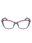 Очки в оправе 'кошачий глаз' Calvin Klein, фиолетовый - фото