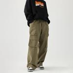 Унисекс карго-брюки GOLFCROSS, черные - фото 8