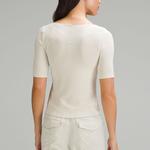 Футболка Hold Tight от Lululemon, цвет экрю/бежевый - фото 6