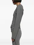 Кардиган Sera Jacquemus, серый - фото 4