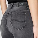 Lee Джинсы женские черно-серые - фото 4