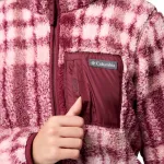 Женский флис West Bend Print Columbia, винный - фото 6