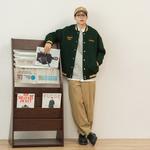 Бейсбольная куртка унисекс 714STREET, Черный - фото 14