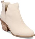 Женские ботинки TOMS Everly с вырезами, Beige Leather - фото