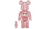 Atmos X Coca-Cola Clear Body BE@RBRICK, 100%+400% - фото