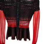 Alexander McQueen Топ женский красный - фото 4