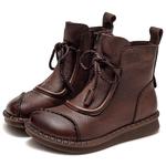 Женские Ботинки Челси Черный/Коричневый Jay, Черный [Стандартная Свободная Посадка] - фото 8