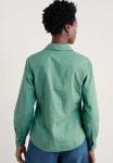 Блуза Seasalt Cornwall Button-down blouse, Green-Sage Leaf/Green - фото 3