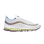 Кроссовки Nike Wmns Air Max 97 SE 'White Iridescent Stripes', белый - фото