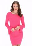 Faina Вязаное платье в цвете фуксия - фото 2